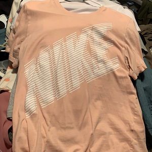 Pink nike shirt